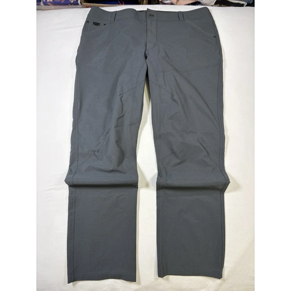KUHL Silencr Pants Mens 38x32 Gray Ripstop Stretch Hiking Outdoor Trousers